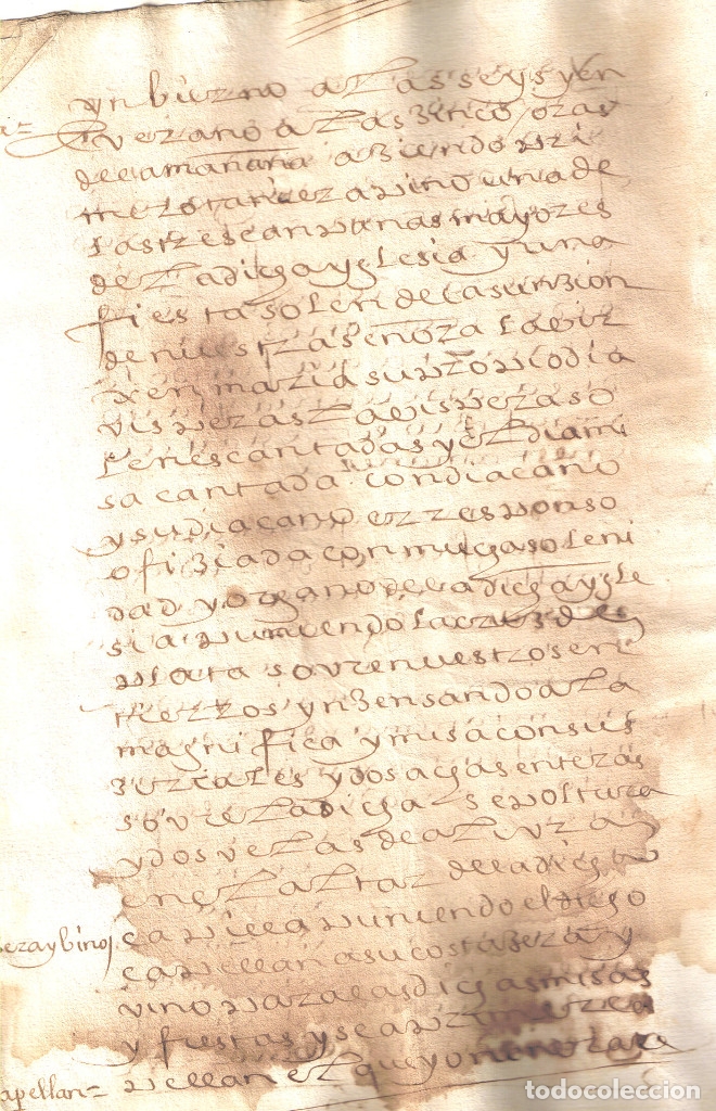 Manuscrito De 1594 Mayorazgo De Narbayza En Ver Buy Old Manuscripts At Todocoleccion