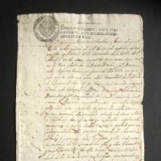 Manuscritos antiguos: AÑO 1701. CHINCHON, MADRID. AUTO, PODER Y PREGONES SOBRE QUERELLA HIPOTECA MEJORADA. . Lote 183832637