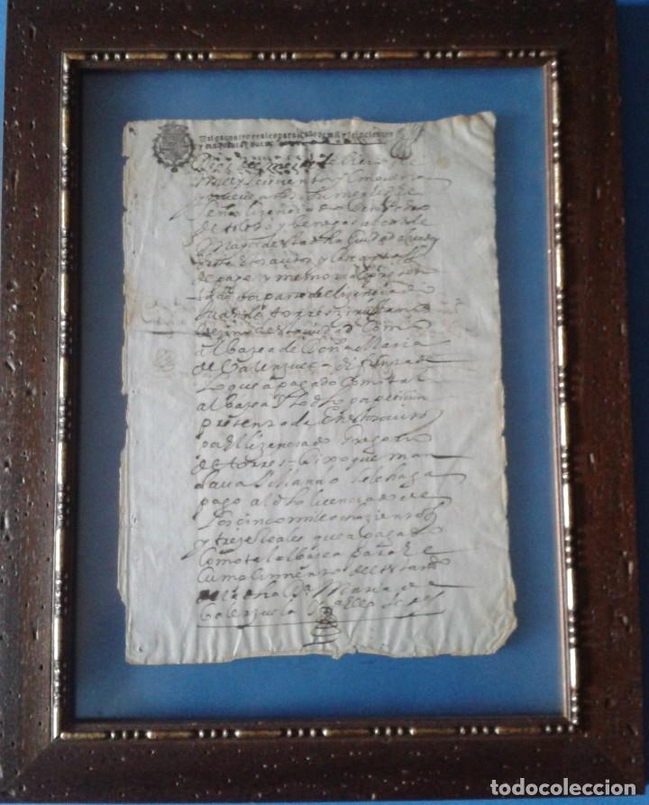 Manuscritos antiguos: DOCUMENTO 1659 , - Foto 1