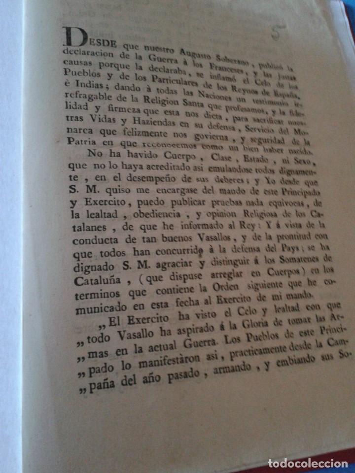 Manuscritos antiguos: TRES DOCUMENTOS GUERRA CONTRA LOS FRANCESES. - Foto 1