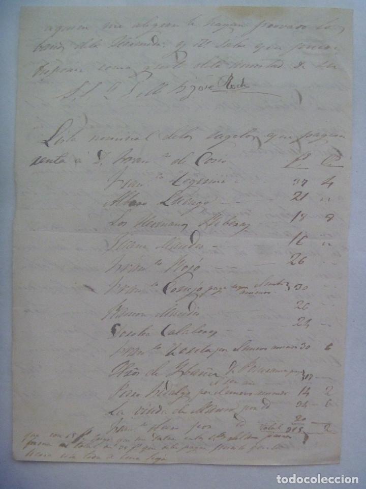 Manuscritos antiguos: CARTA CIRCULADA DESDE VILLABA EN 1864.  MANUSCRITA - Foto 2