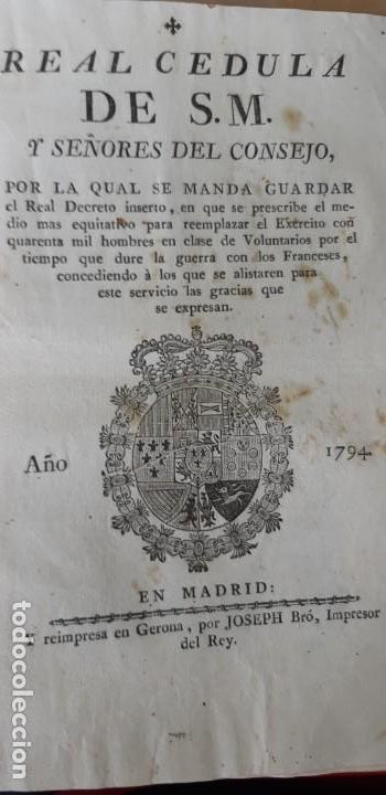 Manuscritos antiguos: COPIAS DE 10 CEDULAS REALES CARLOS IV - Foto 3