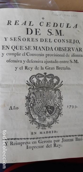 Manuscritos antiguos: COPIAS DE 10 CEDULAS REALES CARLOS IV - Foto 5
