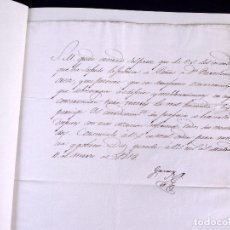 Manuscritos antiguos: REAL ORDEN FIRMADA POR MARTIN DE GARAY MINISTRO DE HACIENDA. MADRID 1818. Lote 189116215