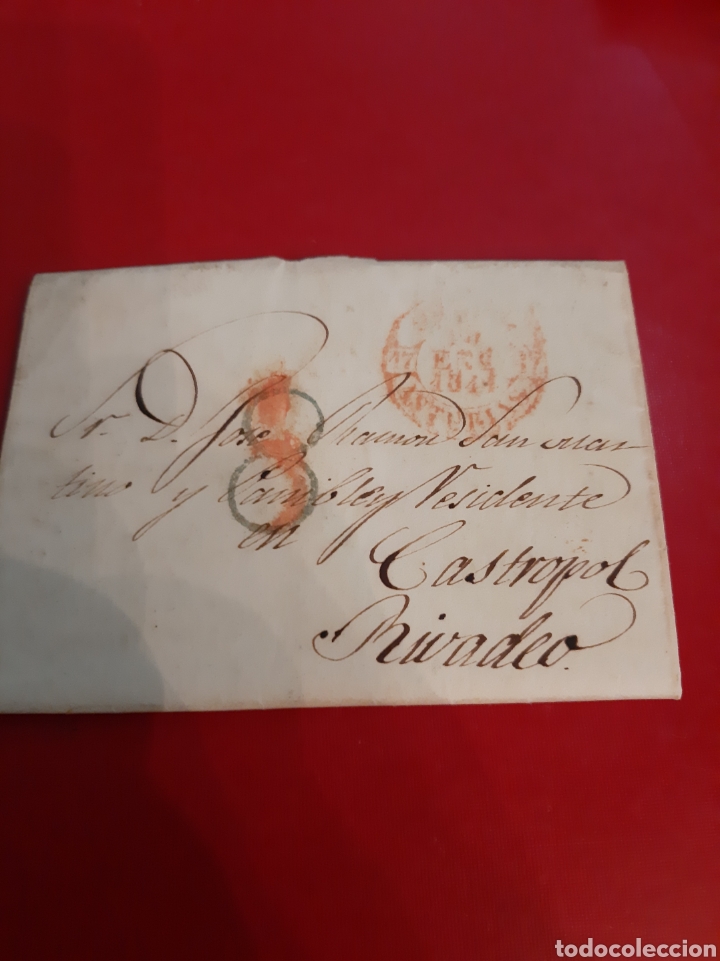 Manuscritos antiguos: 1844 Castropol Asturias - Foto 1