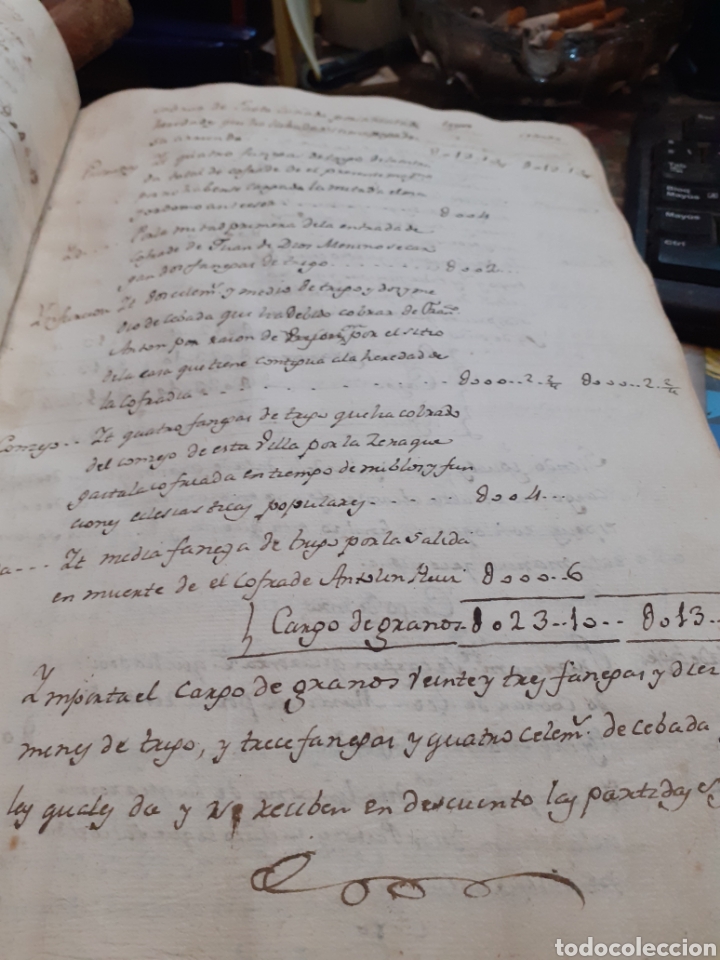 Manuscritos antiguos: Documentos antiguos de pampliega, burgos - Foto 3