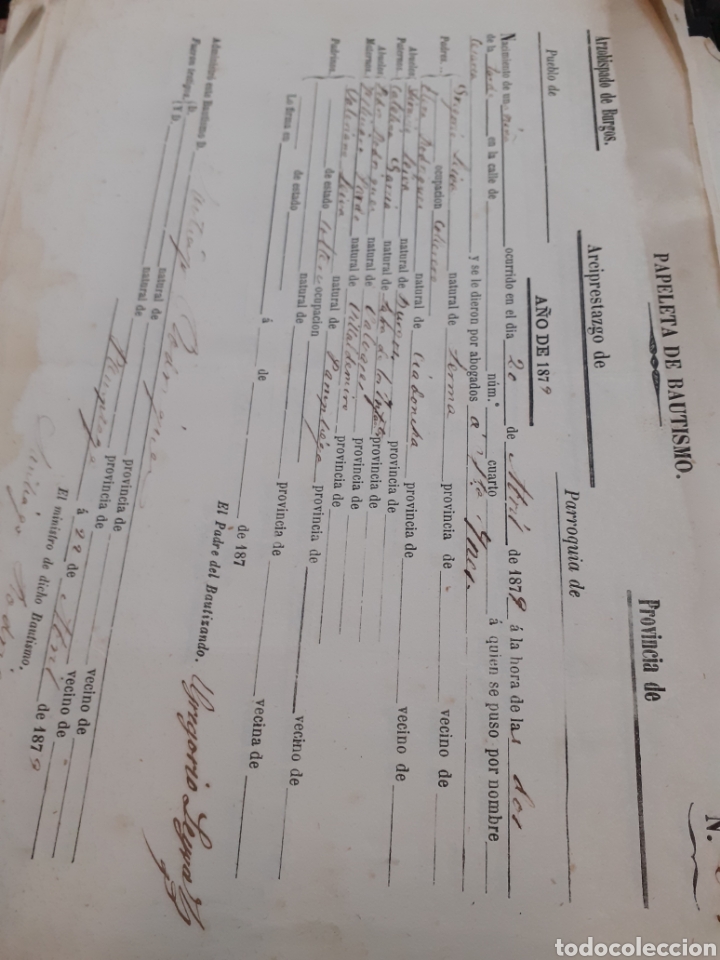 Manuscritos antiguos: Documentos antiguos de pampliega, burgos - Foto 5