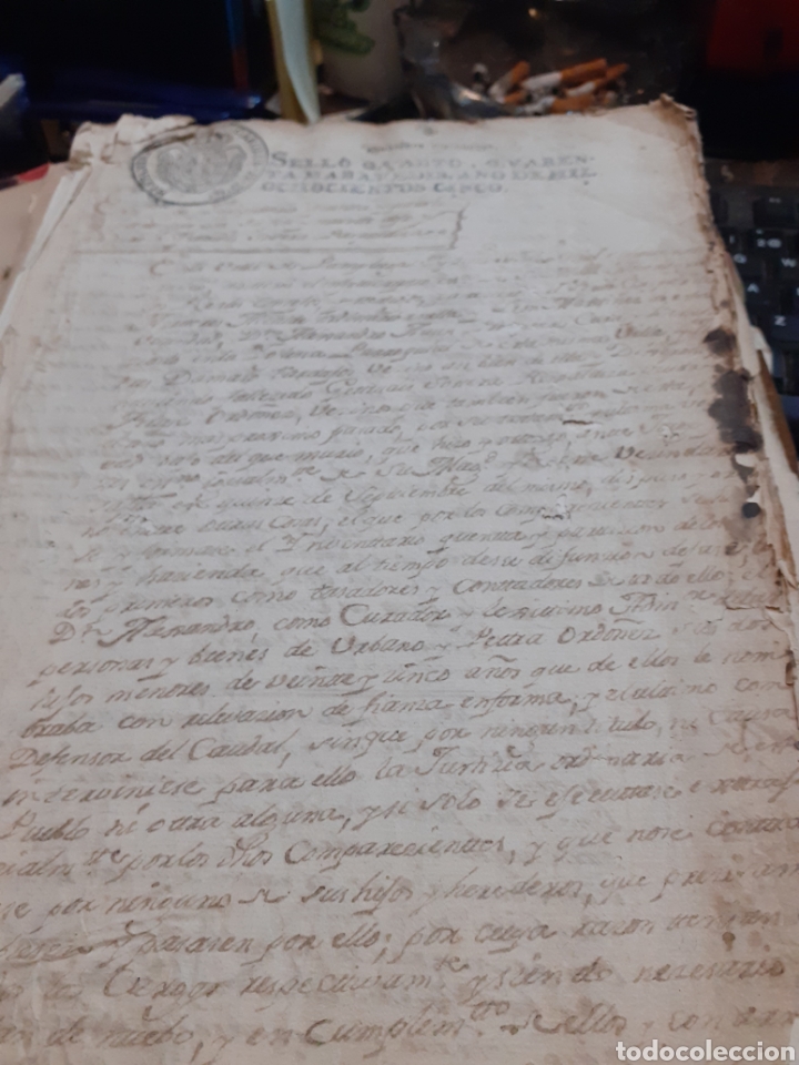 Manuscritos antiguos: Documentos antiguos de pampliega, burgos - Foto 10