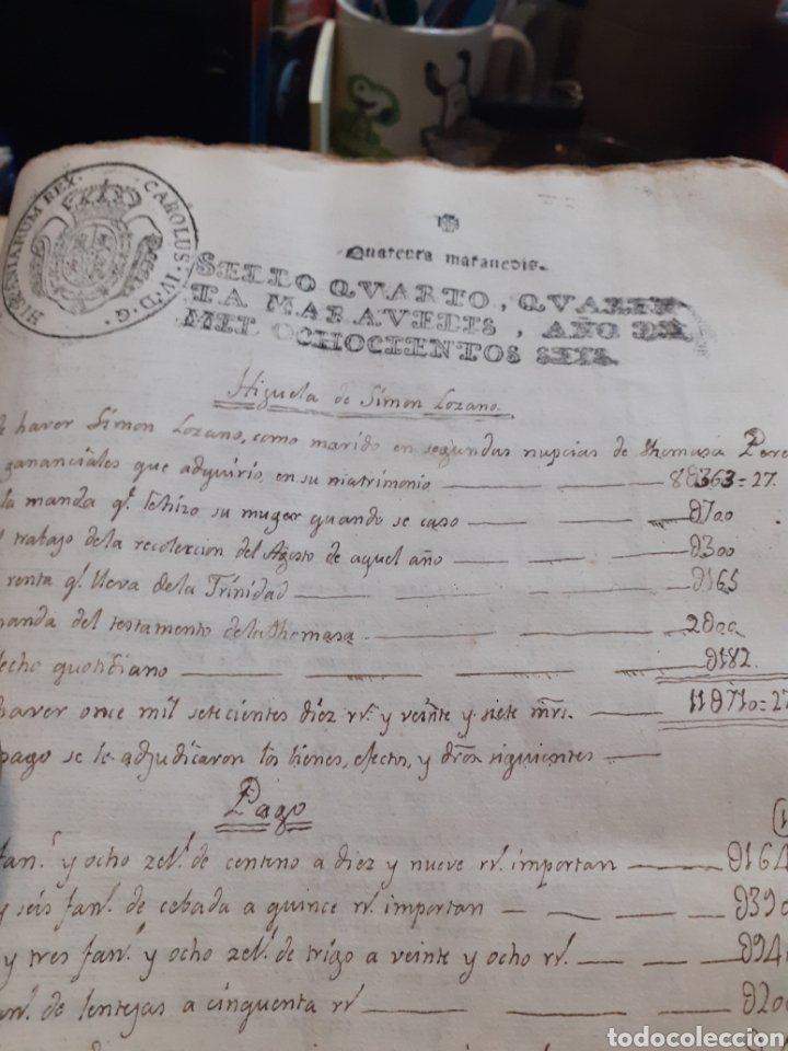 Manuscritos antiguos: Documentos antiguos de pampliega, burgos - Foto 12