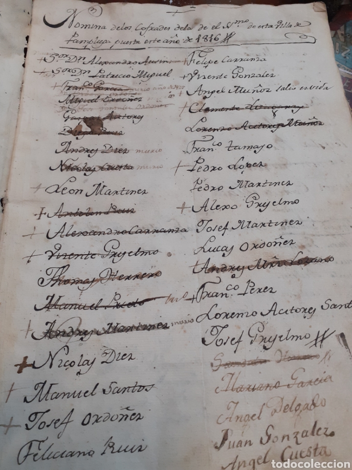 Manuscritos antiguos: Documentos antiguos de pampliega, burgos - Foto 1
