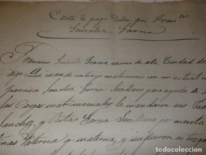 Manuscritos antiguos: Documentos y papeles del XIX. Los que se ven. - Foto 5