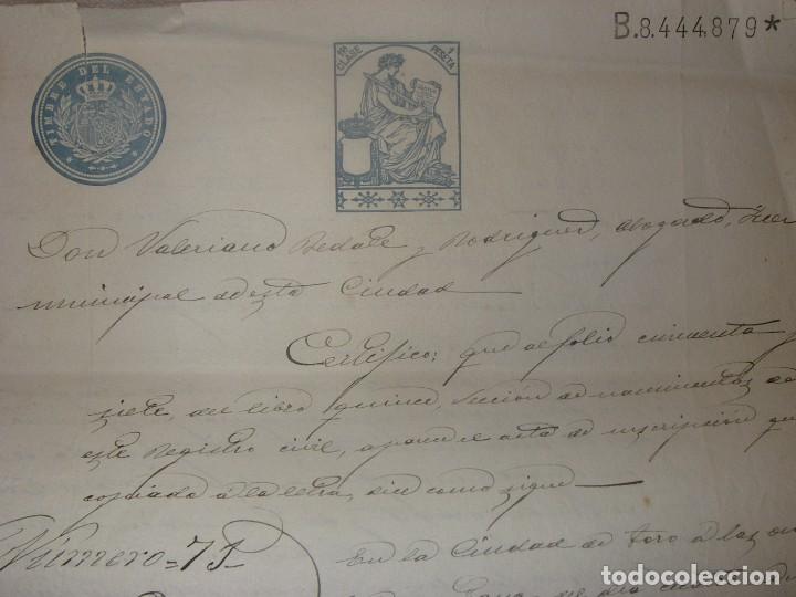Manuscritos antiguos: Documentos y papeles del XIX. Los que se ven. - Foto 7