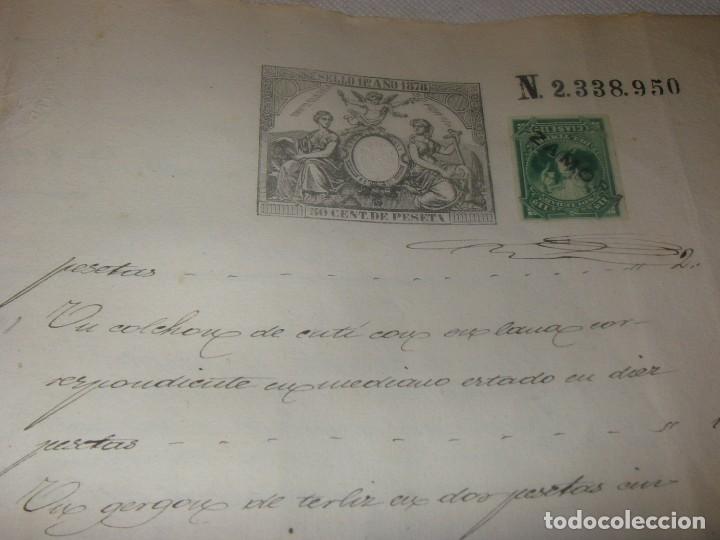 Manuscritos antiguos: Documentos y papeles del XIX. Los que se ven. - Foto 9