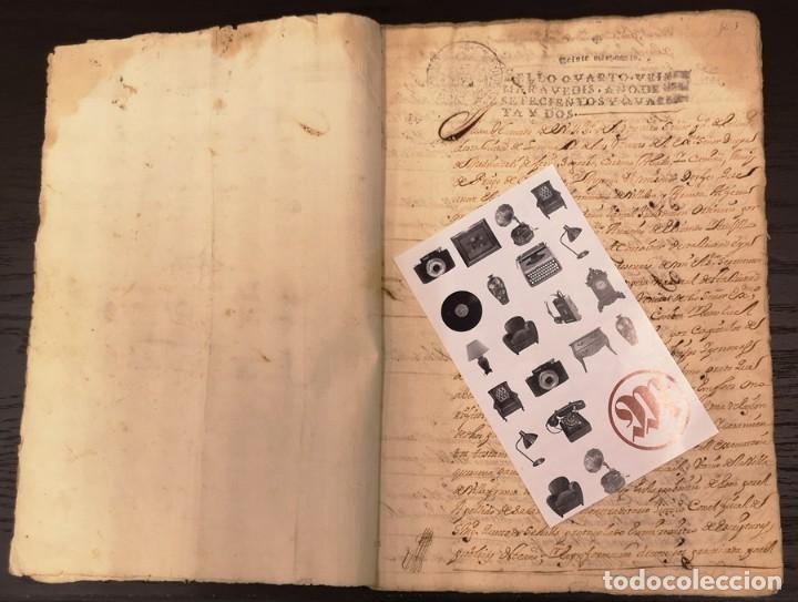 Manuscritos antiguos: Documentos Antiguos Cabellos de Oropesa 1742 - Foto 2