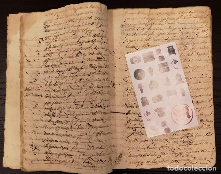 Manuscritos antiguos: Documentos Antiguos Cabellos de Oropesa 1742 - Foto 3