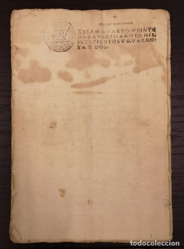 Manuscritos antiguos: Documentos Antiguos Cabellos de Oropesa 1742 - Foto 4