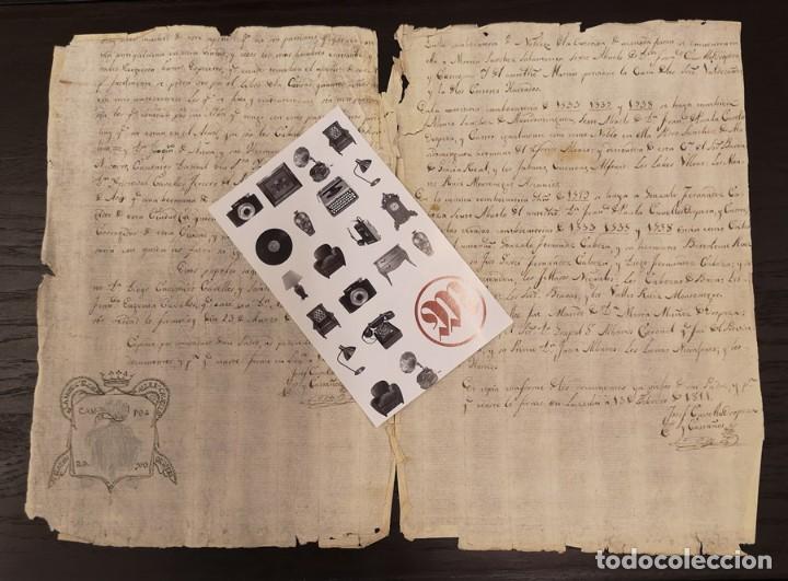 Manuscritos antiguos: Documentos Antiguos Cabellos de Oropesa 1713 y 1811 - Foto 2
