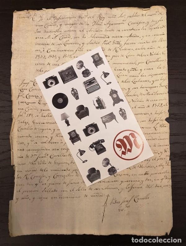 Manuscritos antiguos: Documentos Antiguos Cabellos de Oropesa 1742 y 1751 - 1&ordm; - Foto 2