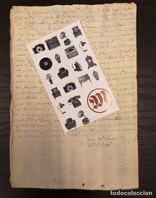 Manuscritos antiguos: Documentos Antiguos Cabellos de Oropesa 1742 y 1751 - 2&ordm; - Foto 2