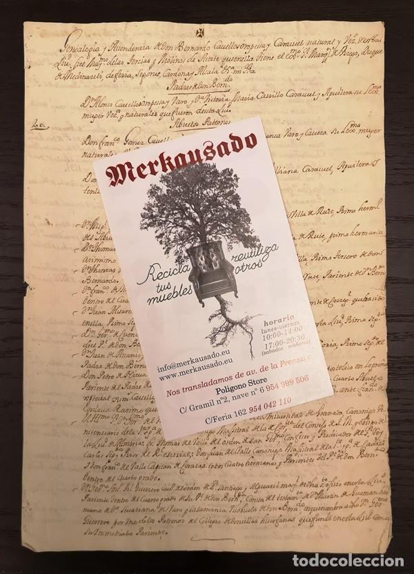 Manuscritos antiguos: Documentos Antiguos Cabellos de Oropesa 1750 - 2&ordm; - Foto 1