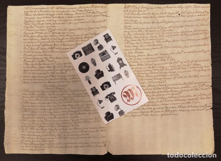 Manuscritos antiguos: Documentos Antiguos Cabellos de Oropesa 1750 - 2&ordm; - Foto 2