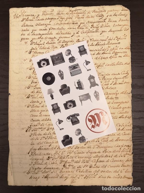 Manuscritos antiguos: Documentos Antiguos Cabellos de Oropesa 1750 - 3&ordm; - Foto 1