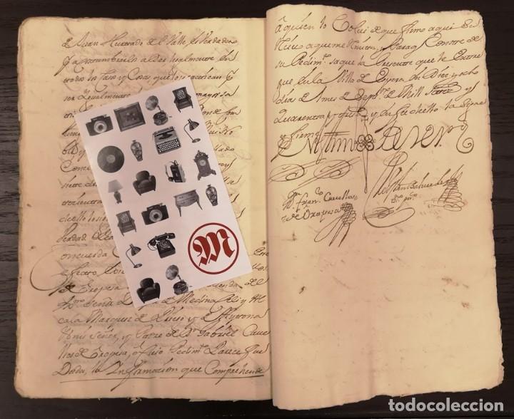 Manuscritos antiguos: Documentos Antiguos Cabellos de Oropesa 1743 y 1752 - Foto 4