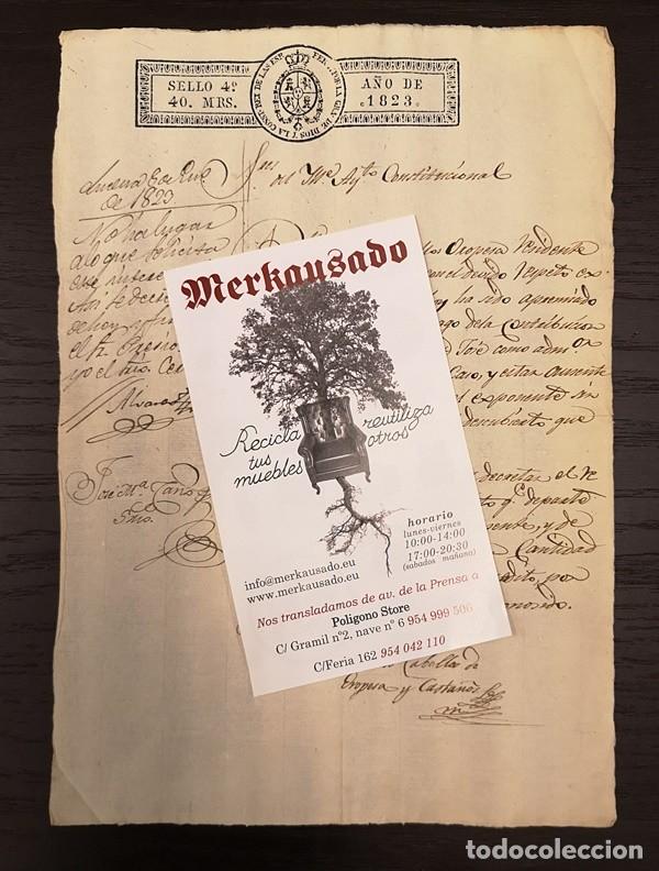 Manuscritos antiguos: Documentos Antiguos Cabellos de Oropesa 1823 - Foto 1