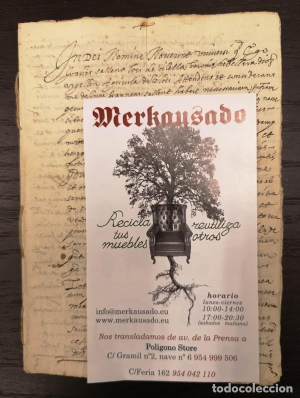 Manuscritos antiguos: Documento Roca de Bellera. A&ntilde;o 1586 - Foto 1
