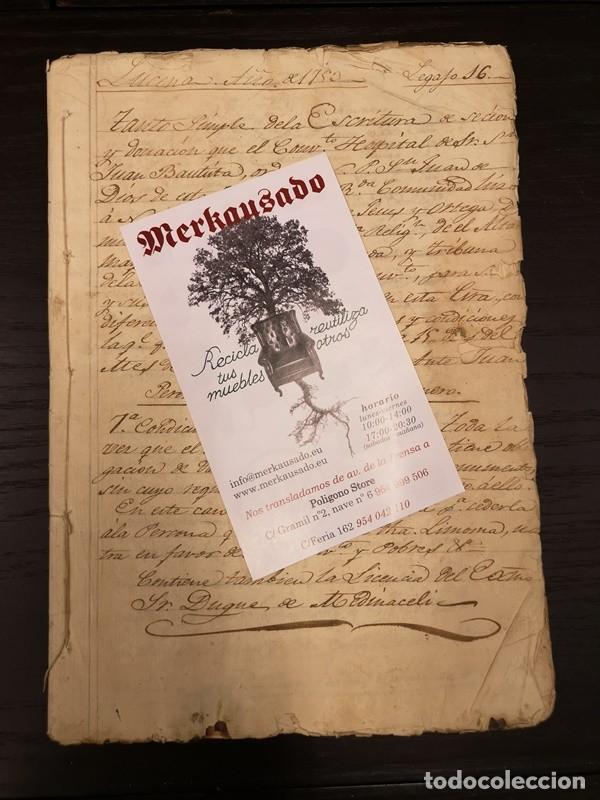 Manuscritos antiguos: Documento A&ntilde;o 1753 - Foto 1