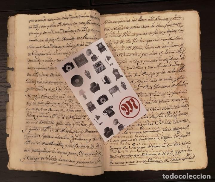 Manuscritos antiguos: Documento A&ntilde;o 1753 - Foto 3