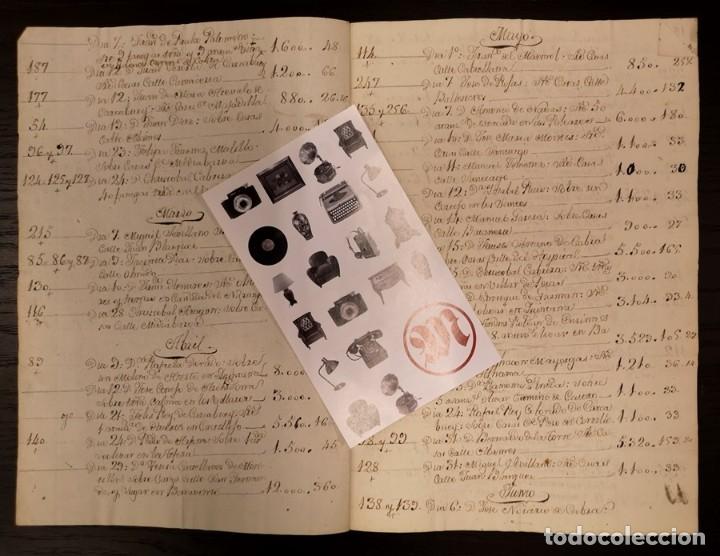 Manuscritos antiguos: Documento A&ntilde;o 1750 aprox - Foto 2