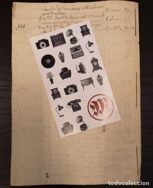 Manuscritos antiguos: Documento A&ntilde;o 1750 aprox - Foto 4