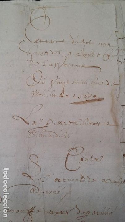 Manuscritos antiguos: Manuscrito de 1641, B&eacute;lgica - Foto 17
