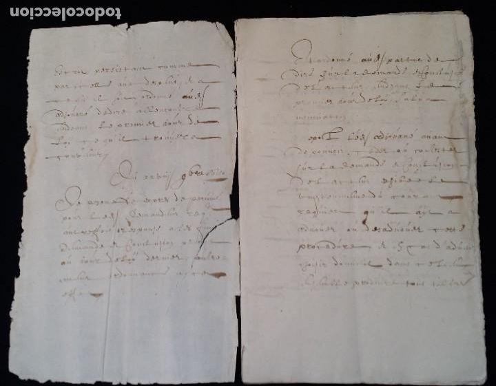 Manuscritos antiguos: Manuscrito de 1641, B&eacute;lgica - Foto 3