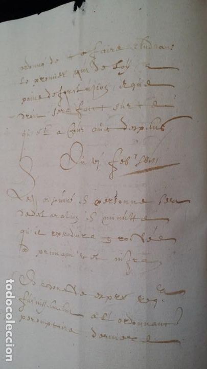 Manuscritos antiguos: Manuscrito de 1641, B&eacute;lgica - Foto 7