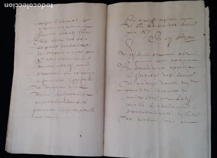Manuscritos antiguos: Manuscrito de 1641, B&eacute;lgica - Foto 15