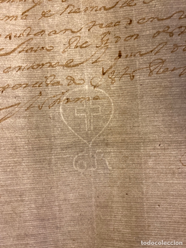 Manuscritos antiguos: Manuscrito del a&ntilde;o 1639 - Foto 2