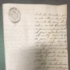 Manuscritos antiguos: ALICANTE. EL CÓLERA DEL AÑO 1855