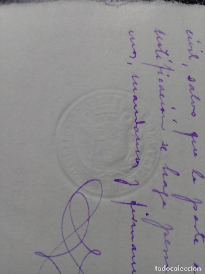 Manuscritos antiguos: Sentencia de divorcio segunda Rep&uacute;blica Espa&ntilde;ola - Foto 3