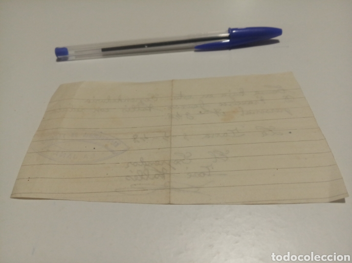 Manuscritos antiguos: Papel baja de trabajo expendeduria de tabaco 1948 - Foto 2