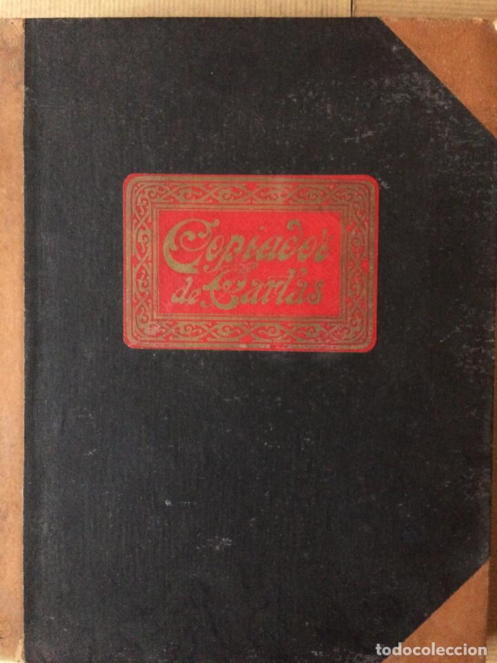 Manuscritos antiguos: COPIADOR CARTAS 1910 - Foto 1