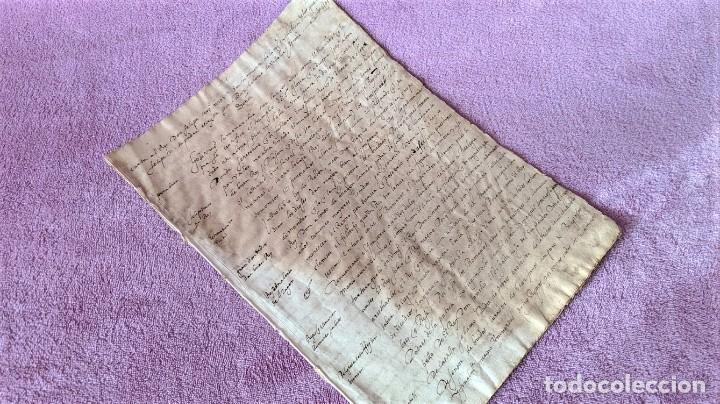 Manuscritos antiguos: CARTA PARA EL REY DON FELIPE III ESCRITA POR BARTHOLOME VILLALUA 1598 10 PAGINAS