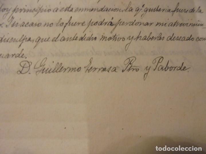 Manuscritos antiguos: MANUSCRITO. BALEARES. GUILLERMO TERRASA. 1774 - Foto 4