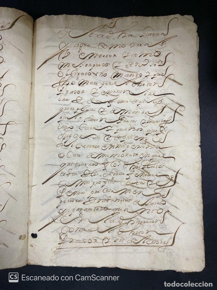 Manuscritos antiguos: &Eacute;CIJA, 1666. DOCUMENTO DE VENTA DE TIERRA. LEER. - Foto 8