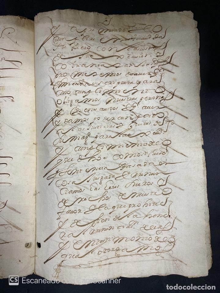 Manuscritos antiguos: &Eacute;CIJA, 1666. DOCUMENTO DE VENTA DE TIERRA. LEER. - Foto 12