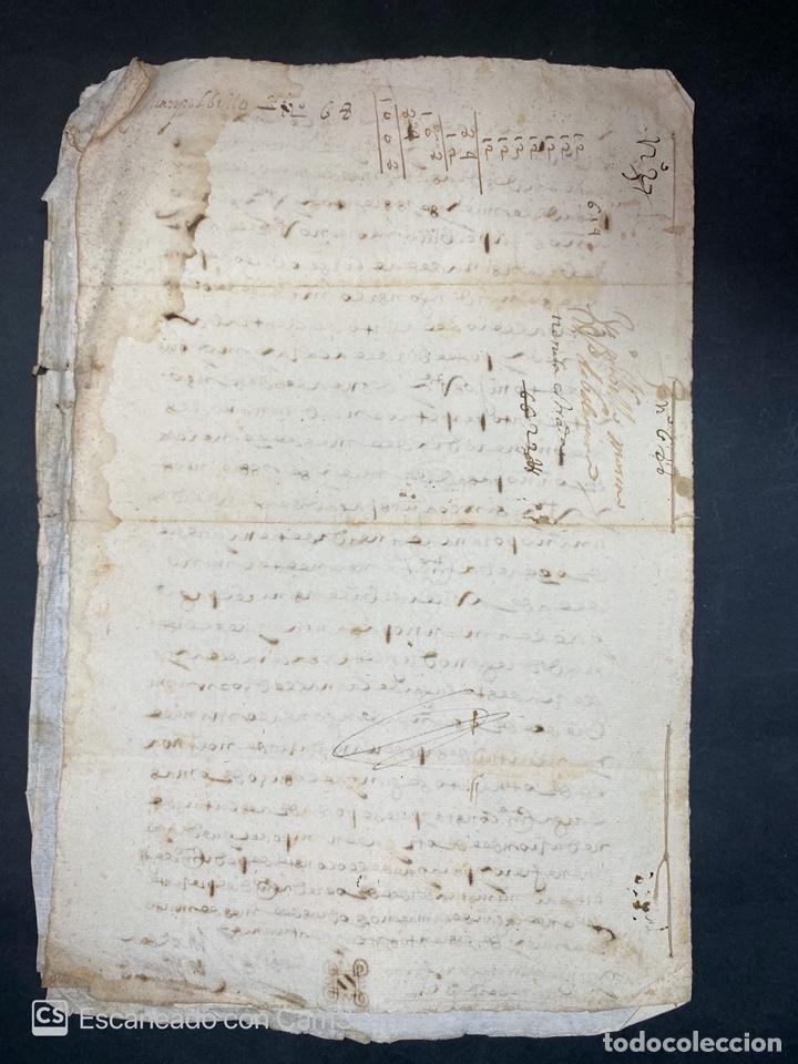 Manuscritos antiguos: VALENCINA DE LA CONCEPCION, 1625. DOCUMENTO DE CENSO ENFITEUTICO. LEER. - Foto 3