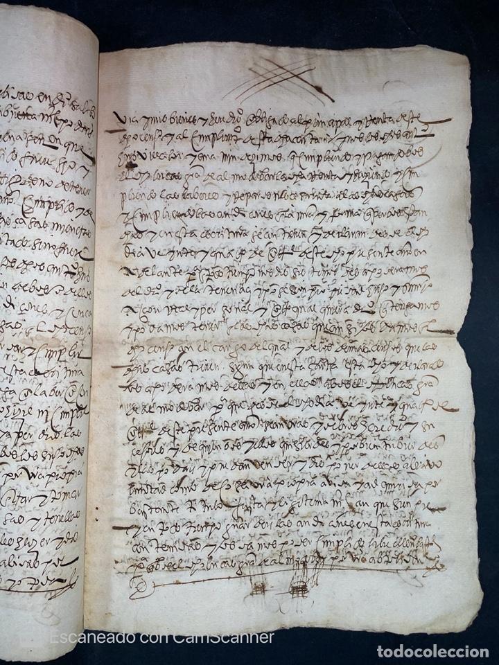 Manuscritos antiguos: GUADALCAZAR, 1579. DACION DE PAGO. LEER - Foto 8