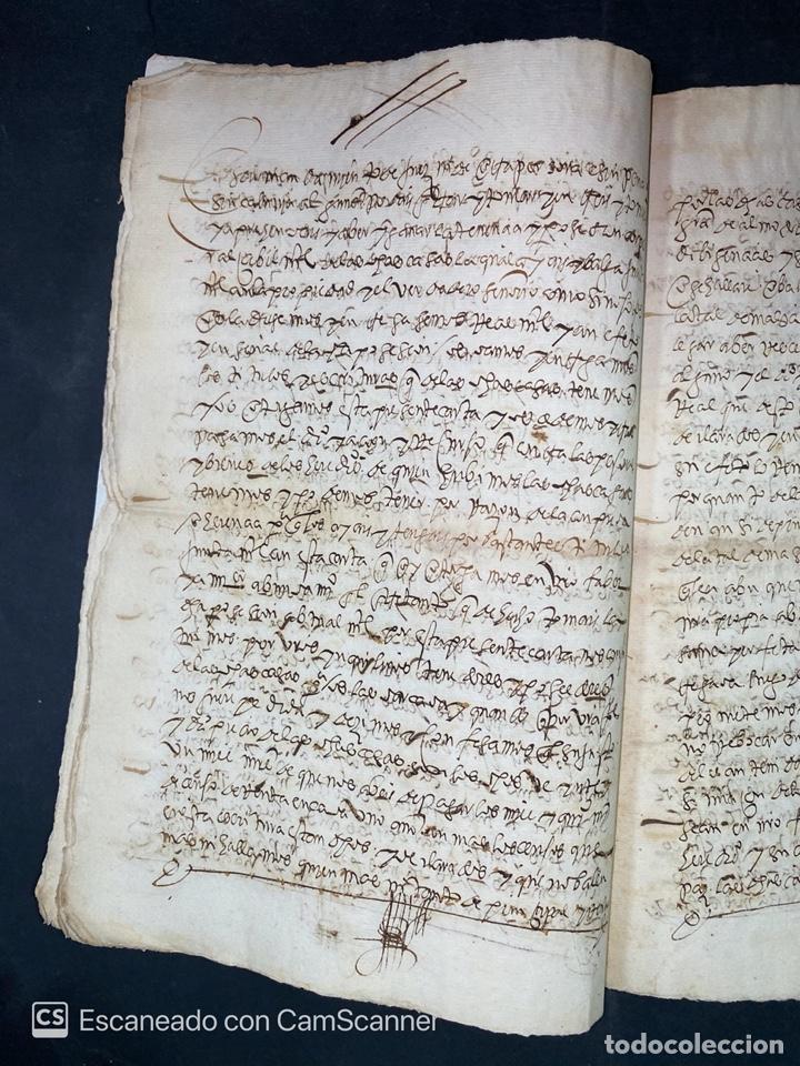 Manuscritos antiguos: GUADALCAZAR, 1579. DACION DE PAGO. LEER - Foto 9