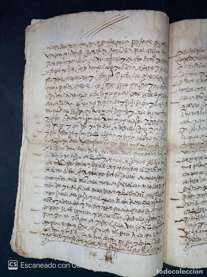 Manuscritos antiguos: GUADALCAZAR, 1579. DACION DE PAGO. LEER - Foto 11
